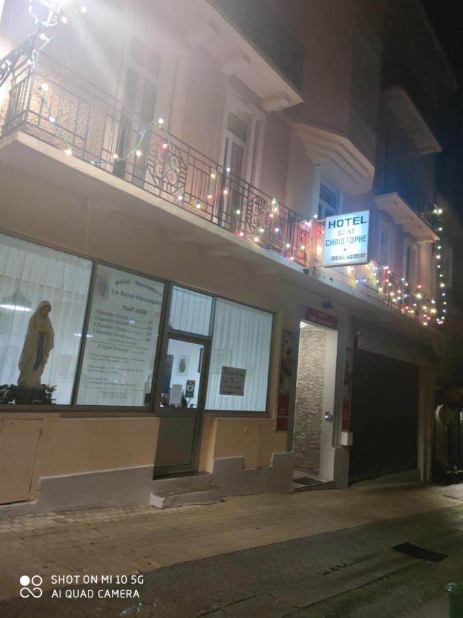 Hotel-Restaurant Le Saint Christophe 卢德 外观 照片
